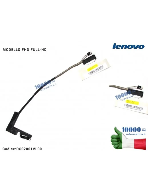 DC02001VL00 Cavo Flat LCD LENOVO IdeaPad Yoga 2 13 ZIVY0 DC02001VL00 (FHD Full-HD)