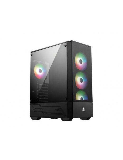 MAGFORGE112R MAGFORGE112R MSI Mag Forge 112R Computer Case Midi Tower Black, Transparent
