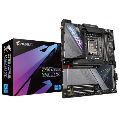 Z790 AORUS MASTER X Z790 AORUS MASTER X Gigabyte Motherboard- Supports Intel 13Th Gen Cpus, 20+1+2 Phases Vrm, Up To 8266Mhz ...