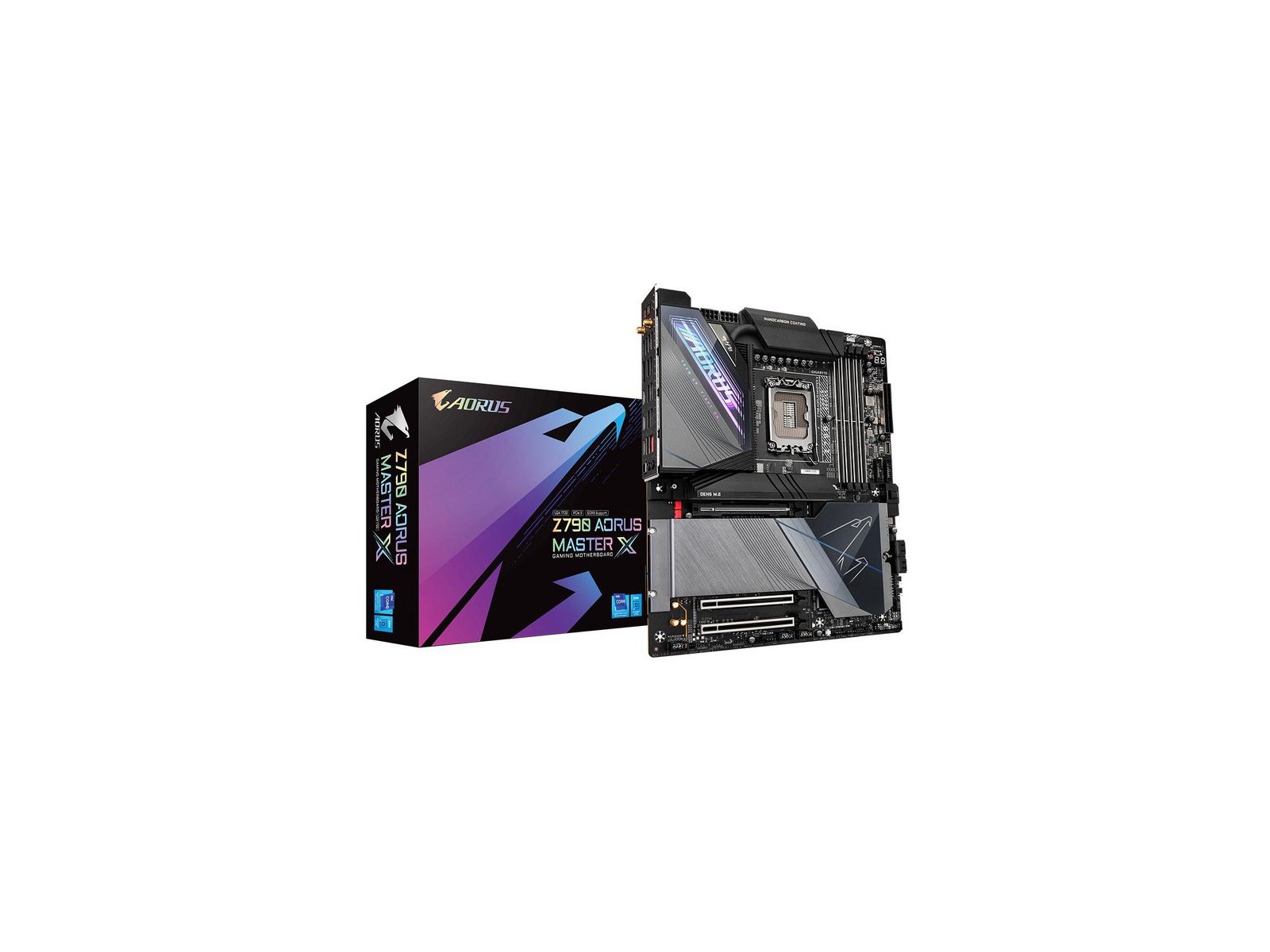 Z790 AORUS MASTER X Z790 AORUS MASTER X Gigabyte Motherboard- Supports Intel 13Th Gen Cpus, 20+1+2 Phases Vrm, Up To 8266Mhz ...