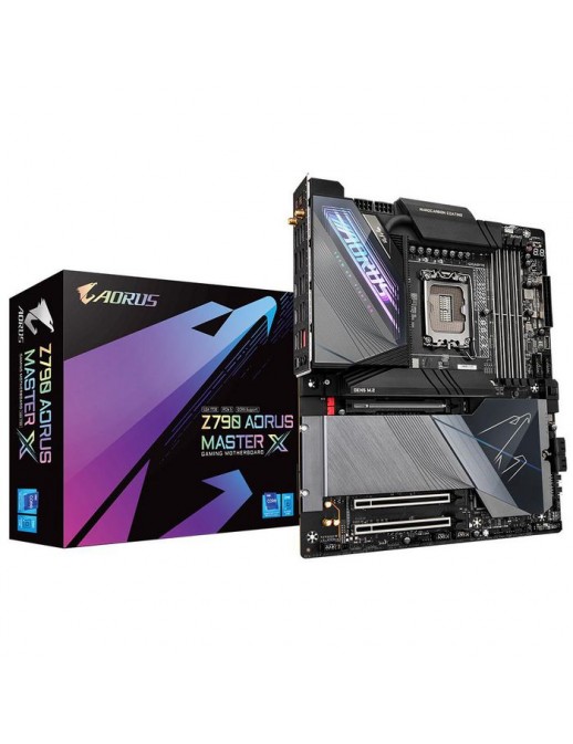 Z790 AORUS MASTER X Z790 AORUS MASTER X Gigabyte Motherboard- Supports Intel 13Th Gen Cpus, 20+1+2 Phases Vrm, Up To 8266Mhz ...