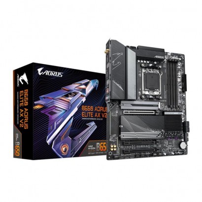B650 AORUS ELITE AX V2 B650 AORUS ELITE AX V2 Gigabyte Motherboard - Supports Amd Am5 Cpus, 12+2+2 Phases Digital Vrm, Up To ...