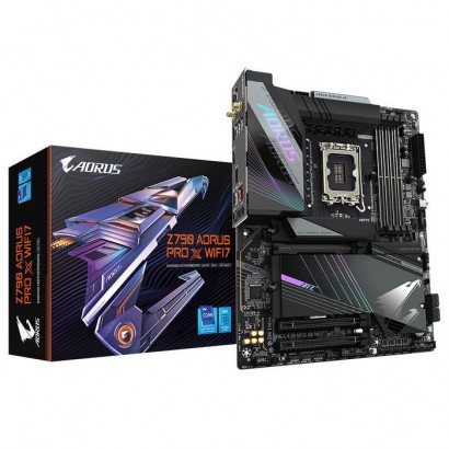 Z790 A PRO X WIFI7 Z790 A PRO X WIFI7 Gigabyte Z790 Aorus Pro X Wifi7 Motherboard - Supports Intel Core 14Th Gen Cpus, 18+1+2...