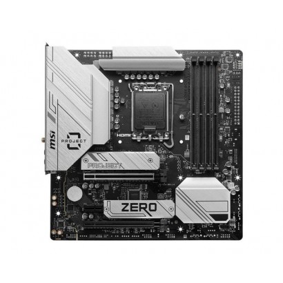 B760M PROJECT ZERO B760M PROJECT ZERO MSI Motherboard Intel B760 Lga 1700 Micro Atx