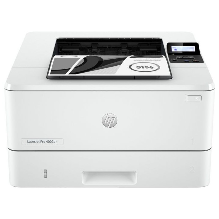 2Z605F HP Laserjet Pro 4002Dn Printer, Print, Two-Sided Printing Fast First Page Out Speeds Energy Efficient Compact Size Strong