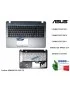 90NB0CG3-R32IT0 Tastiera Italiana Completa di Top Case Superiore ASUS VivoBook Max F541 X541 [Silver Gradient] F541N F541NA F...