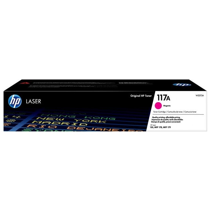 W2073A HP 117A Magenta Original Laser Toner Cartridge 1070867