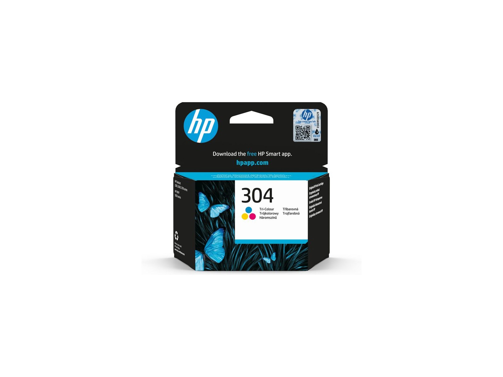 N9K05AE N9K05AE HP 304 Tri-Color Original Ink Cartridge