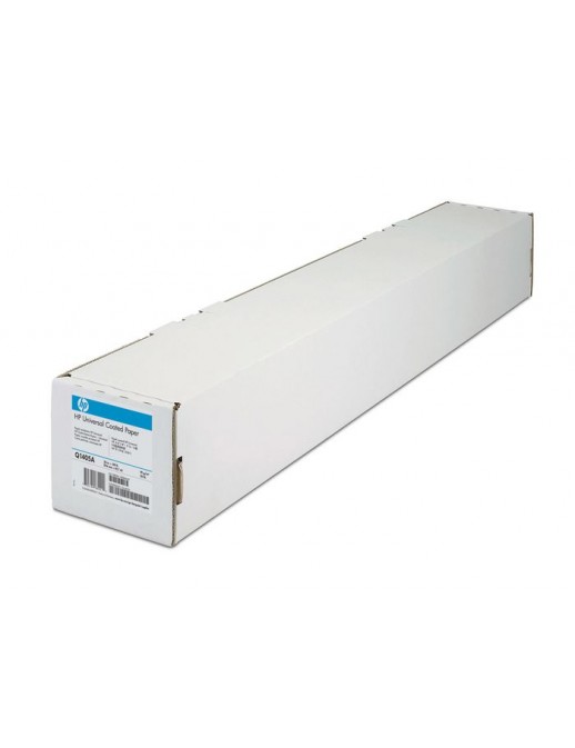 Q1405A Q1405A HP Universal Coated Paper - 914 mm x 45.7 m, 95 g/m², Matte, Wood fiber Q1405B