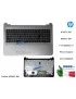 855022-061 Tastiera Italiana Completa di Top Case Superiore Palmrest HP 15-AC [SILVER] 15-AF 15-AY 15-BA 250 G4 255 G4 256 G4...