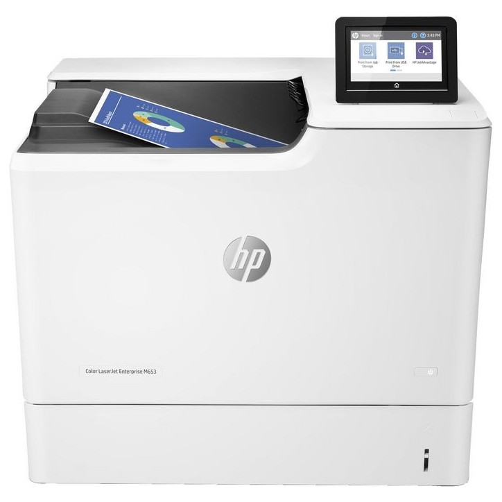 J8A04A HP Color LaserJet Enterprise M653dn, Color, Printer for