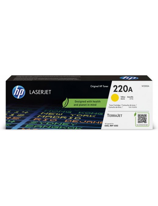 W2202A W2202A HP 220A Yellow Original Laserjet Toner Cartridge