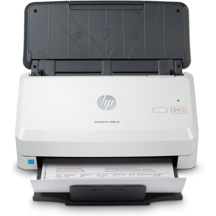 6FW07A HP Scanjet Pro 3000 S4 Sheet-Fed Scanner 600 X 600 Dpi A4 Black, White