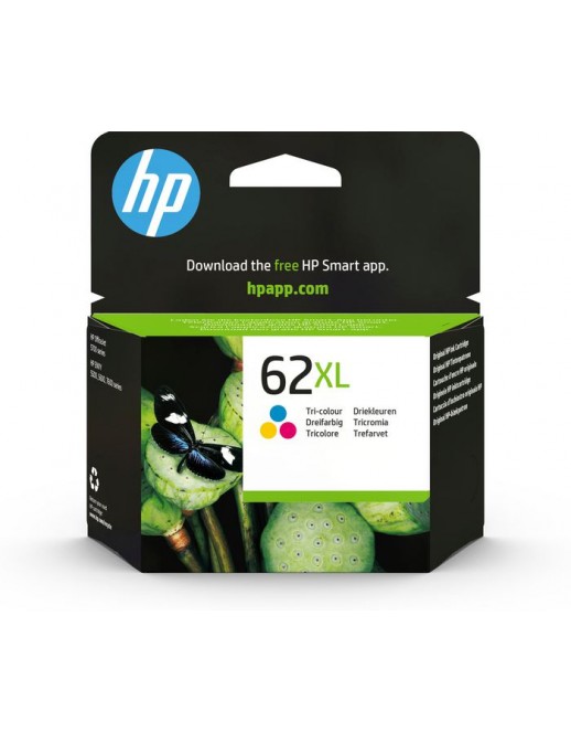 C2P07AE#ABE C2P07AEABE HP 62Xl High Yield Tri-Color Original Ink Cartridge