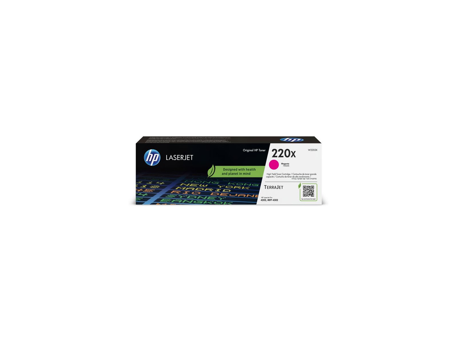 W2203X W2203X HP 220X Magenta Original Laserjet Toner Cartridge
