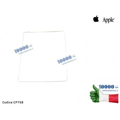 CPTSB Cornice Plastica Bezel per Touch Screen Vetro APPLE iPad 3 A1416 A1430 A1403 WiFi/3G [BIANCA]
