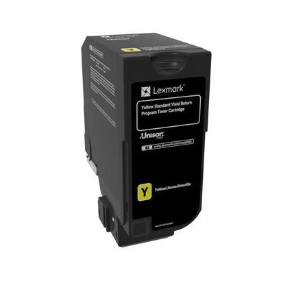 74C2SY0 74C2SY0 Lexmark 7K Yellow Return Program Toner Cartridge (CS72x, CX725) 792391