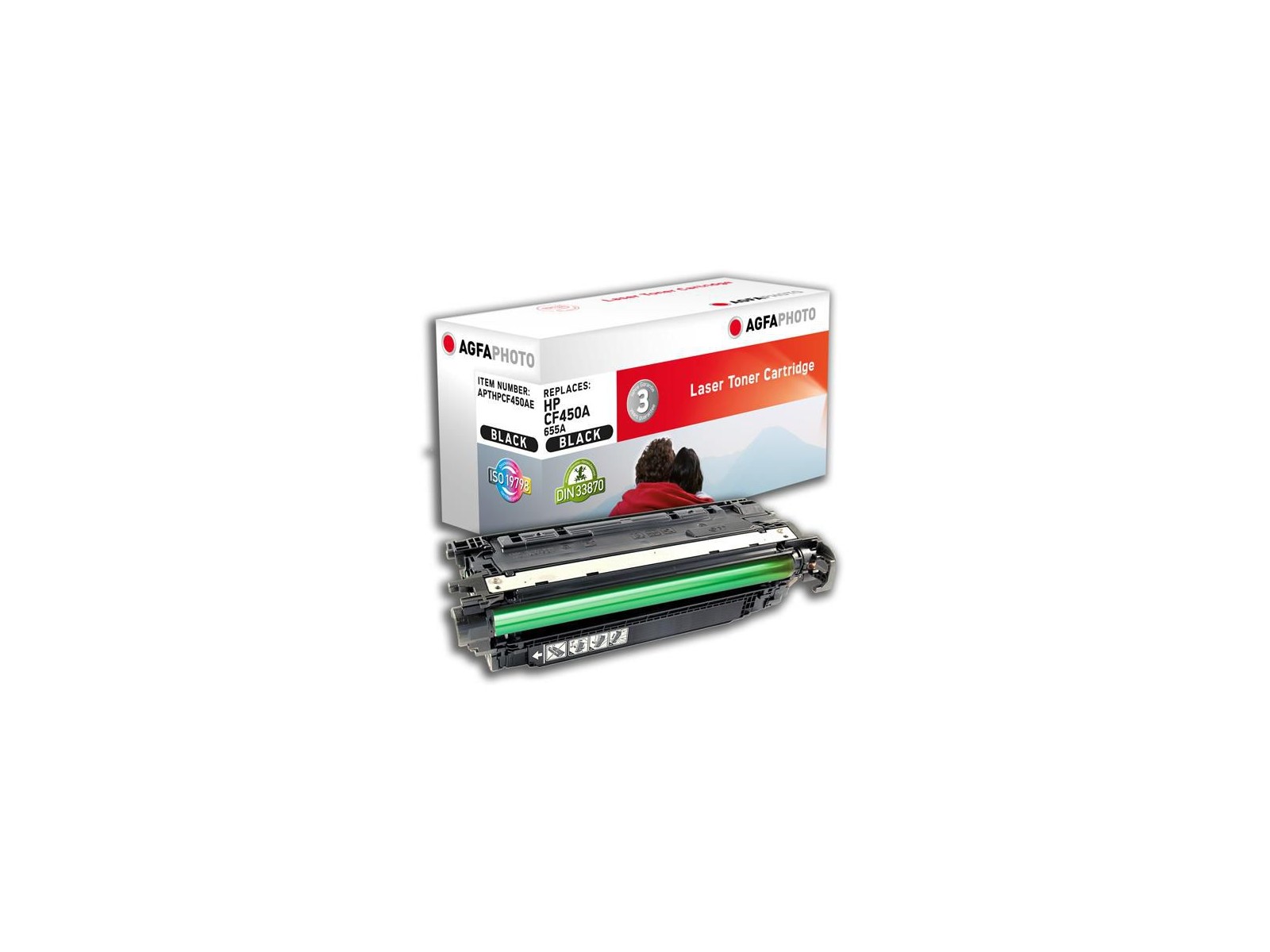 APTHPCF450AE APTHPCF450AE AgfaPhoto Toner Cartridge for HP LaserJet Enterprise M652, Black, 12500 pages