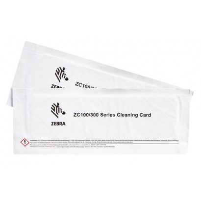 105999-310-01 105999-310-01 Zebra Cleaning Card Kit (Improved) ZC100/300 2 Cards