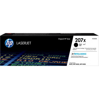 W2210X W2210X HP 207X High Yield Black Original LaserJet Toner Cartridge