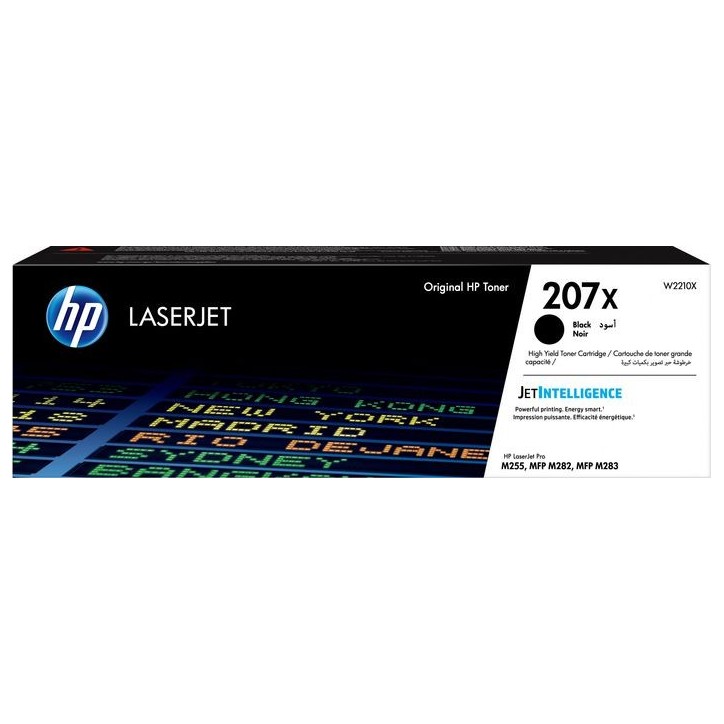 W2210X HP 207X High Yield Black Original LaserJet Toner Cartridge W2210X HP 207X High Yield Black Original LaserJet Toner Cartridge