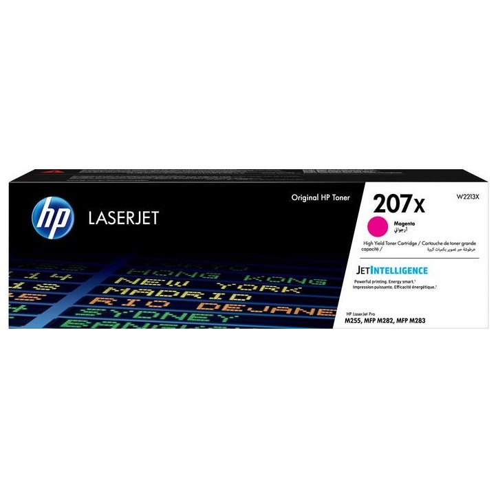 W2213X HP 207X High Yield Magenta Original LaserJet Toner Cartridge W2213X HP 207X High Yield Magenta Original LaserJet Toner Cartridge