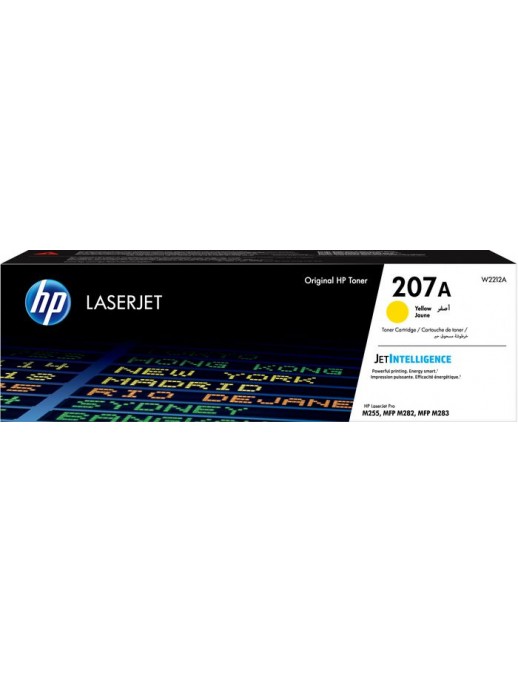 W2212A W2212A HP 207A Yellow Original LaserJet Toner Cartridge 821851