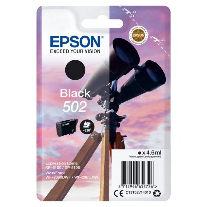 C13T02V14020 C13T02V14020 Epson Singlepack Black 502 Ink
