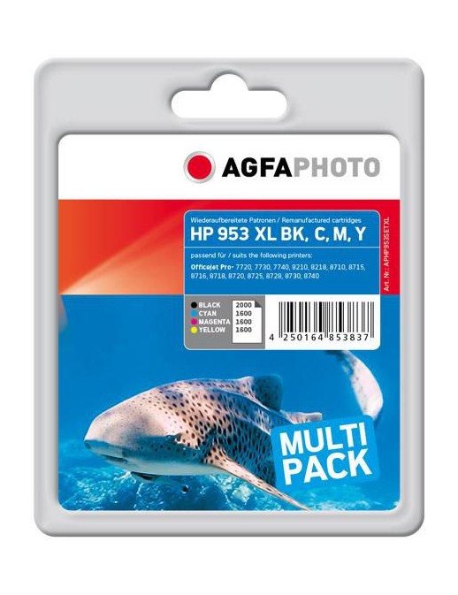 APHP953SETXL APHP953SETXL AgfaPhoto Ink, bk,c,m,y