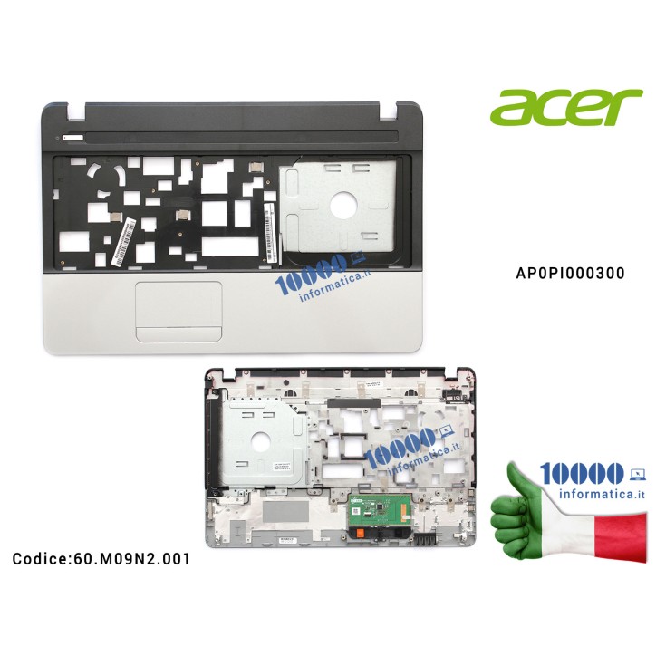 Top Case Superiore ACER Aspire E1-571 E1-571G E1-531 E1-531G E1-521 TravelMate P253-M P253-MG P253-E Packard Bell EasyNote TE11H