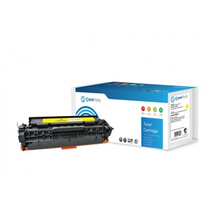 QI-HP1025Y QI-HP1025Y CoreParts Toner Yellow CF412A Pages: 2.300 Nordic Swan HP Color LaserJet Pro M452 (410A) Series CF412A