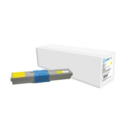 QI-OK1003Y QI-OK1003Y CoreParts Toner kit Yellow for OKI, Pages: 2000, suitable for C310, 330, 331, 510, 511, 530, 531, MC 35...