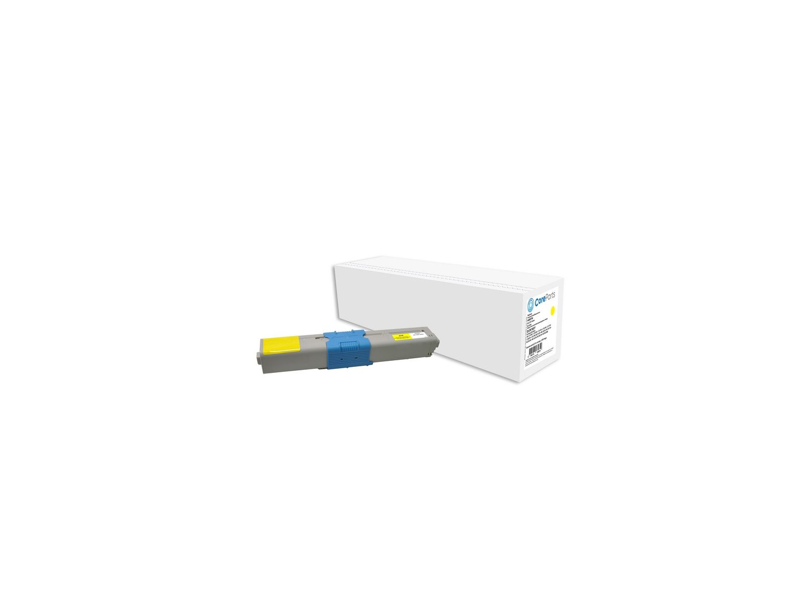QI-OK1003Y QI-OK1003Y CoreParts Toner kit Yellow for OKI, Pages: 2000, suitable for C310, 330, 331, 510, 511, 530, 531, MC 35...