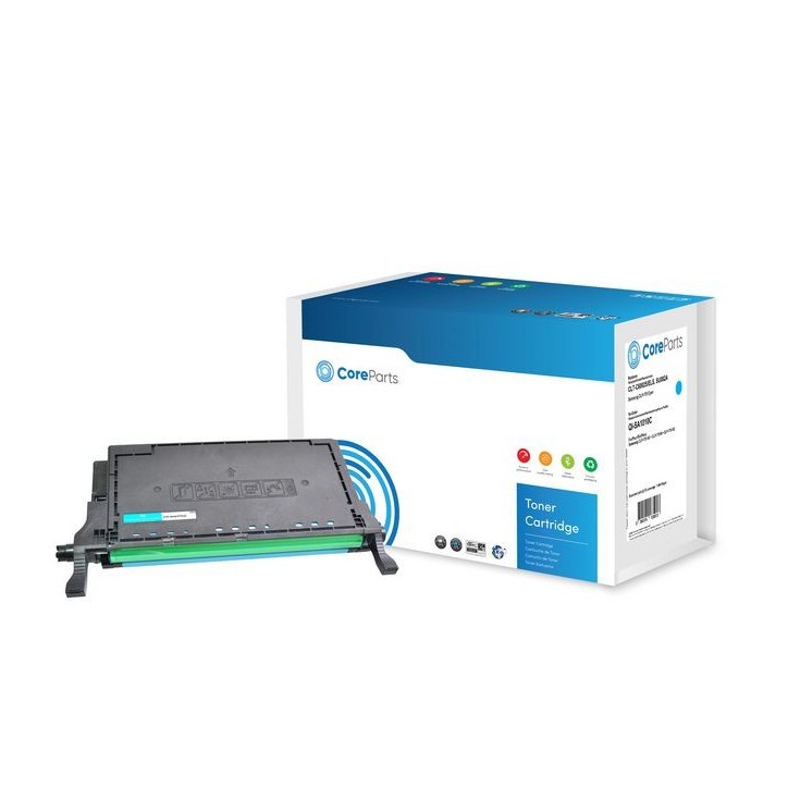 QI-SA1010C CoreParts Toner Cyan CLT-C6092S/ELS Pages: 7.000 Samsung CLP-770 Series CLT-C6092S/ELS, APTS6092CE, CLT-C6092S, SU082