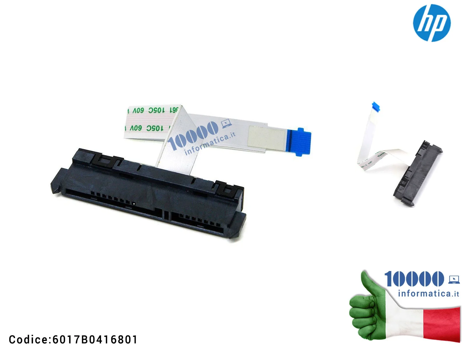 6017B0416801 Cavo Connettore Hard Disk HDD SATA HP Envy 15-J 15-J105TX 15-J DW15 17-J M6-N 15-J184SA 15-J032TX 15-J007AX 15Z-...