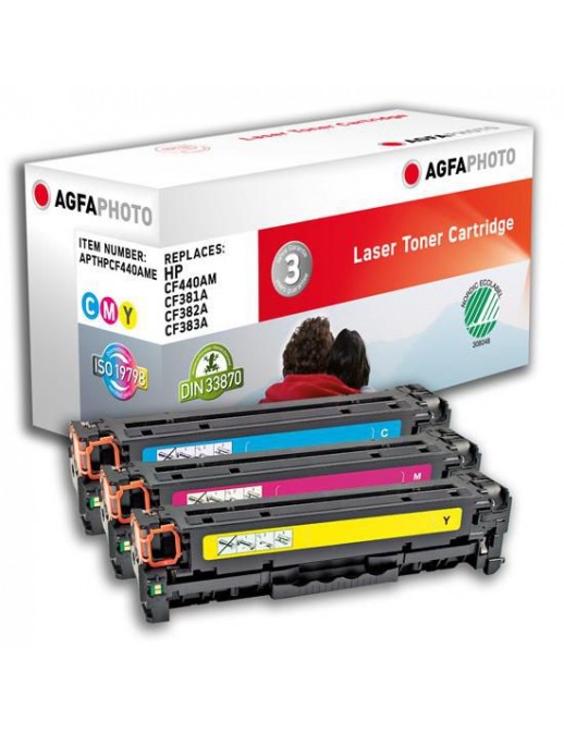 APTHPCF440AME APTHPCF440AME AgfaPhoto Toner C/M/Y 2700 pages, HP