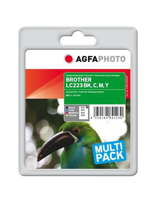 APB223SETD APB223SETD AgfaPhoto Ink B/C/M/Y LC223VALPB