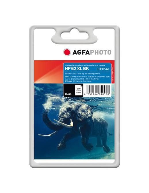 APHP62BXL APHP62BXL AgfaPhoto Ink Black HP No. 62 XL