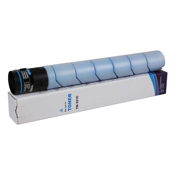 MSP7263 CoreParts Toner Cartridge TN-321C 514g - 25K Pages KONICA MINOLTA Bizhub C224, 284, 364, C224e, 284e, 364e A33K430