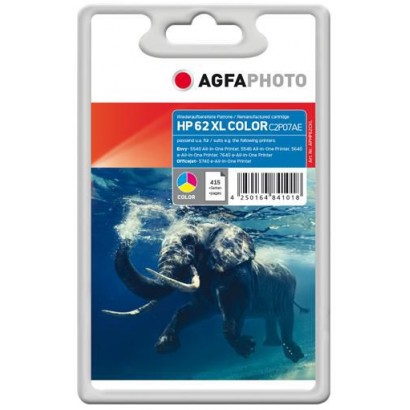 APHP62CXL APHP62CXL AgfaPhoto Ink Color HP No. 62 XL
