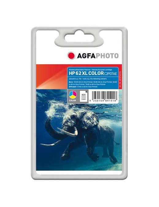 APHP62CXL APHP62CXL AgfaPhoto Ink Color HP No. 62 XL