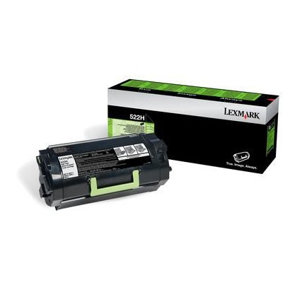 52D2H0E 52D2H0E Lexmark 522H 25K Return Program Toner Cartridge 761459