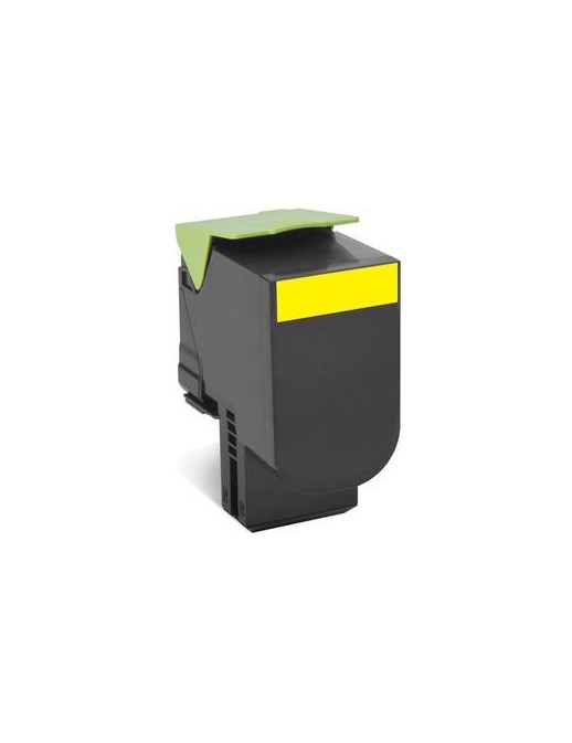 80C2HYE 80C2HYE Lexmark Yellow toner, 3000 pages, compatible with CX410de / CX410dte / CX410e / CX510de / CX510dhe / CX510dthe