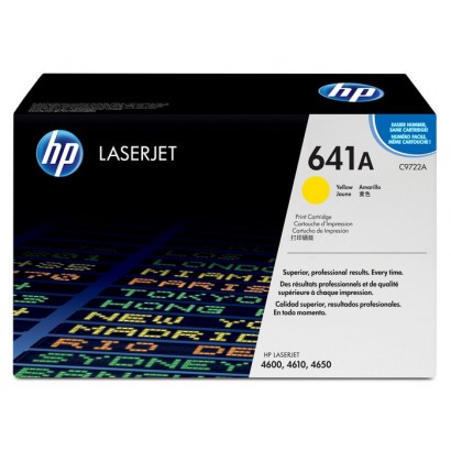 C9722-67901 C9722-67901 HP 641A Yellow Original LaserJet Toner Cartridge C9722A