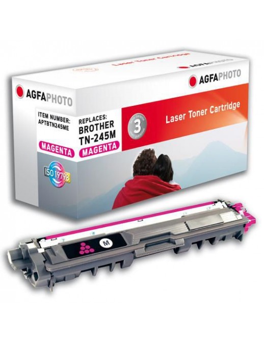 APTBTN245ME APTBTN245ME AgfaPhoto 2200 pages, magenta, replacement for Brother TN-245M