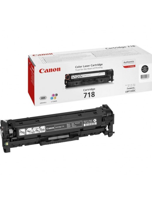 2662B002 2662B002 Canon Toner Cartridge 718 - Black 718-BK
