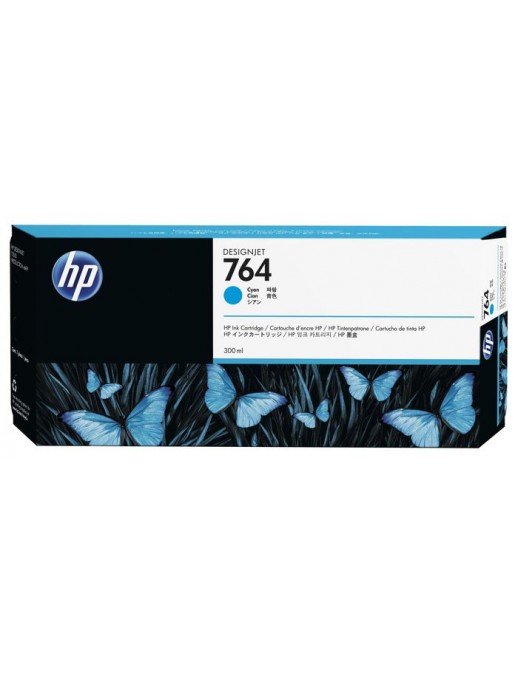 C1Q13A C1Q13A HP HP 764 300-ml Cyan DesignJet Ink Cartridge
