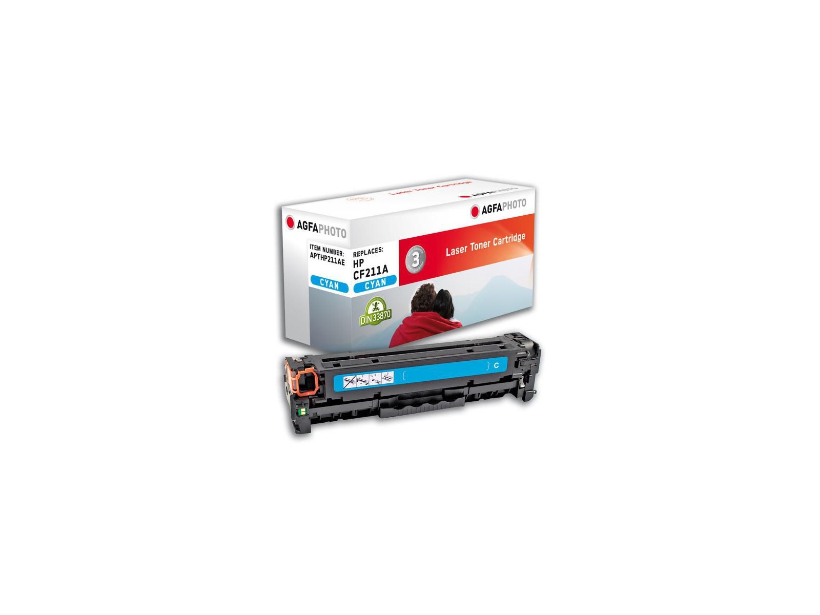 APTHP211AE APTHP211AE AgfaPhoto Toner HP CF211A, 1800 CF211A, 131A, APTHP211AE