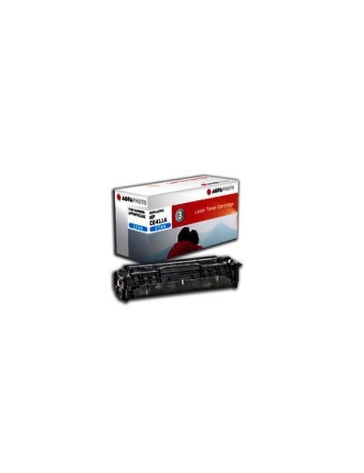 APTHP411AE APTHP411AE AgfaPhoto Toner Cyan, rpl. CE411A, Pages 2600 CE411A, APTHP411AE