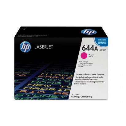 Q6463A Q6463A HP 644A Magenta Original LaserJet Toner Cartridge HPQ6463A